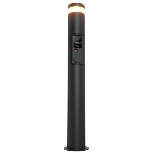 įkrovimo stotelė EcoPillar 2x22kW su OCPP protokolu, valdymu Wi-fi