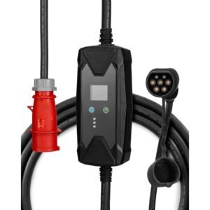 naudotas įkrovimo laidas 480 V - type 2 ( 32A, 3 fazės 22 kW)